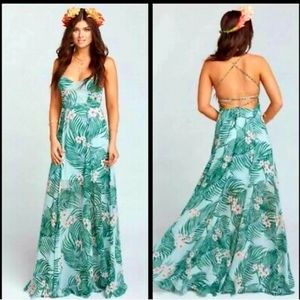 Show Me Your Mumu Godshaw Goddess Gown ~ Hanalei Dream